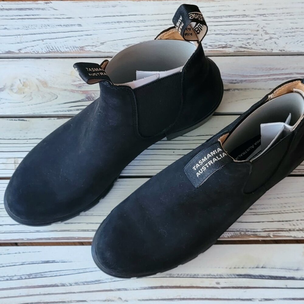Blundstone 1960 black nubuck heeled boot US 9 UK 6 - Picture 3 of 7